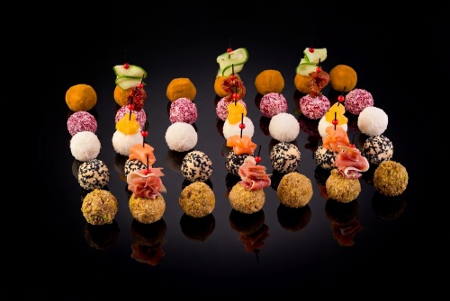 Ассорти сырных канапе "Cheese pong"