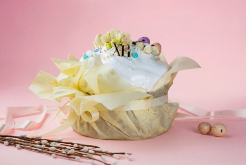 Авторский творожный кулич (Стандарт)