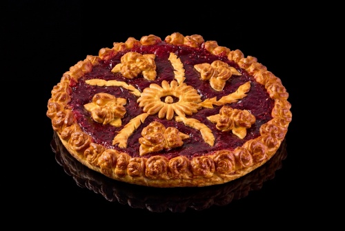 Пирог "Васильевский" с брусникой