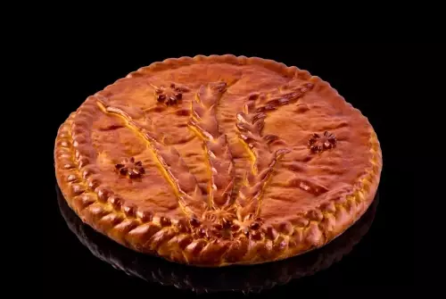 Пирог "Васильевский" с капустой (постный)