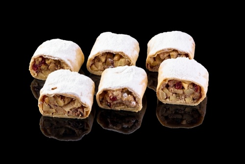 Штрудель яблочный (постный)