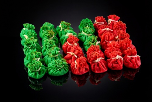 Цветные блинные мешочки, 30 шт