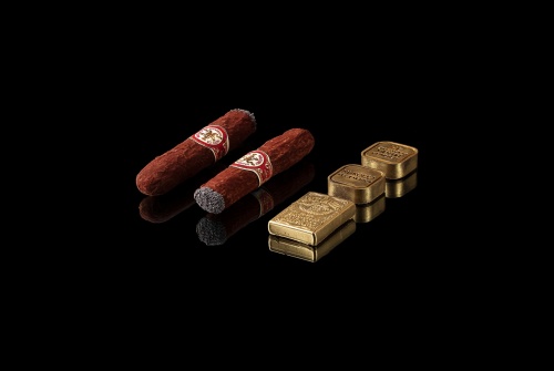 Подарочный шоколадный набор "Сигара с зажигалкой"