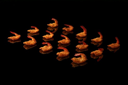 Тигровые креветки темпура