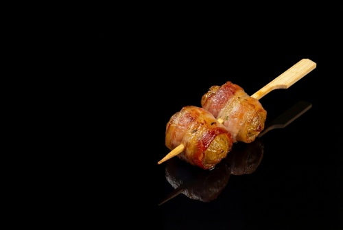 Дуэт в беконе (картофель + курица) - #3