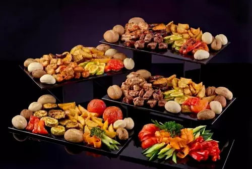 Фуршетный набор для пикника на большую компанию на 12-15 человек