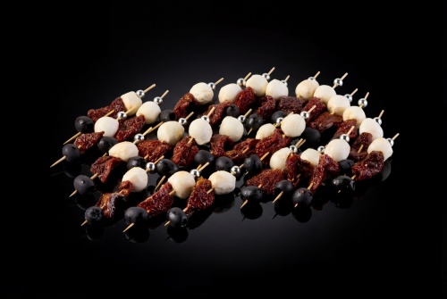 Канапе по-сицилийски (с соевым сыром Тофу)