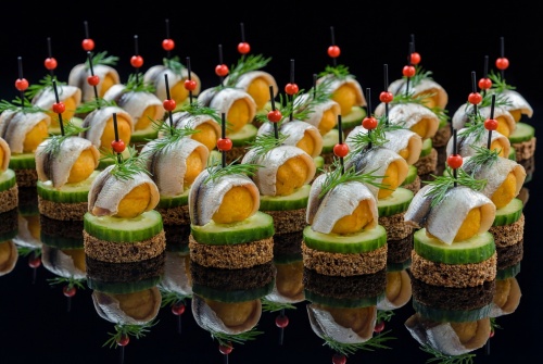 Набор канапе с килькой, 40 шт - #2