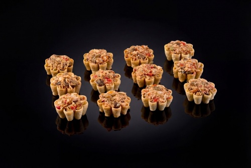 Тарталетки из картофеля "Чикен Барбекю"