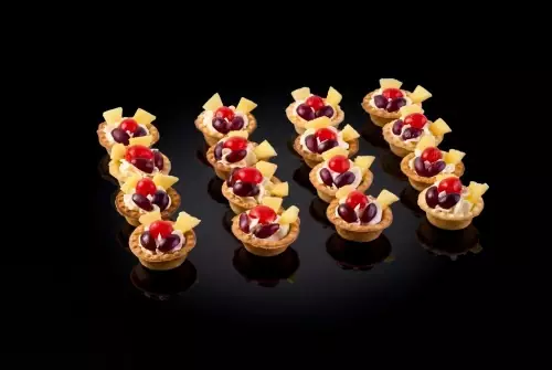 Тарталетки с фруктами