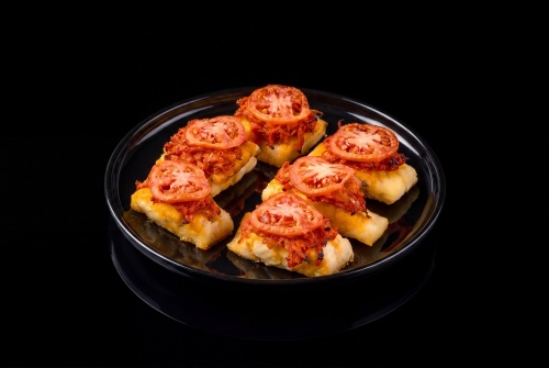 Треска под овощным маринадом