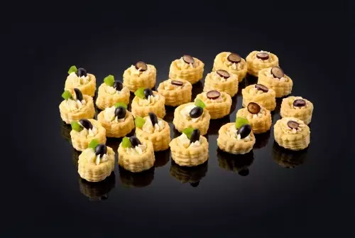 Волованы с творожными начинками