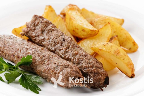 Люля кебаб из баранины (Спагетти)