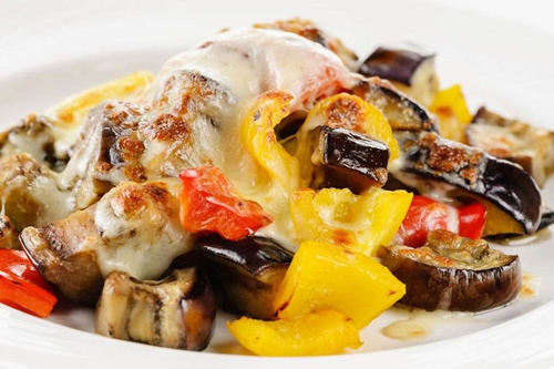 Запеченные баклажаны с сыром